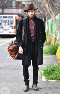 Jesse Perret, Photographed in Milan<br/> Click Photo To See More