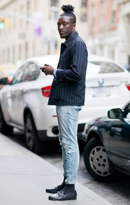 Joshua Kissi, Photographed in New York City<br/> Click Photo To See More