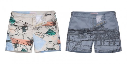 Orlebar Brown x Paris Review Swimwear